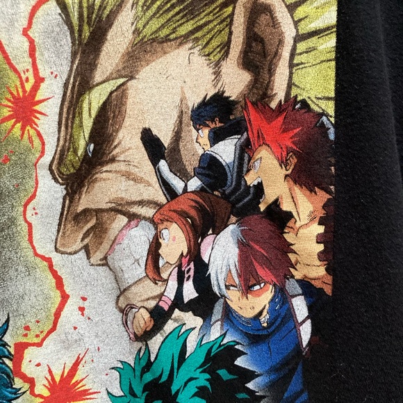 My Hero Academia 100% cotton Funimation Size Large - Picture 6 of 7